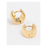 Lovisa Waterproof Gold Plated Stainless Steel Huggie Hoop