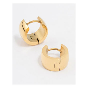 Lovisa Waterproof Gold Plated Stainless Steel Huggie Hoop