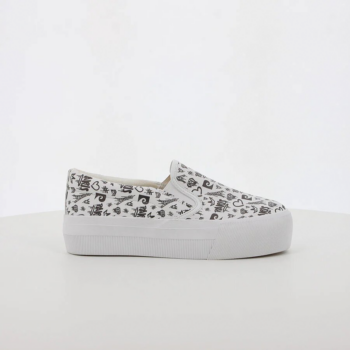 Pierre Cardin Graffiti 2 White