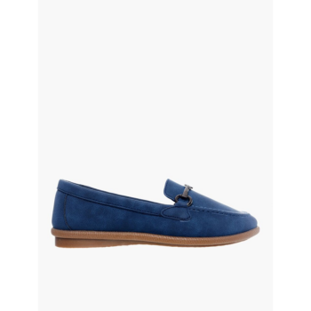 Pierre Cardin Blue Classic loafers with metal accent