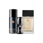 Avon Black suede set